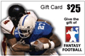 Fantasy Football Gift Card